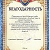 Благодарность Целищев