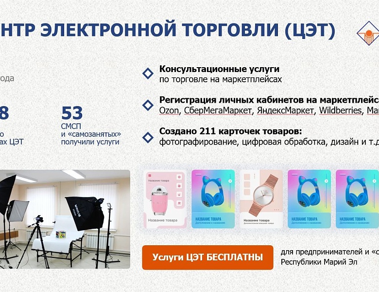Итоги 2025 года: Центр электронной торговли Бизнес-инкубатора РМЭ.